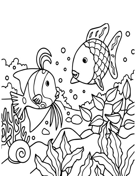 sea life coloring book  kids super fun coloring pages etsy