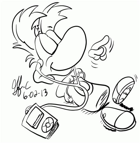 rayman legends coloring pages coloring home