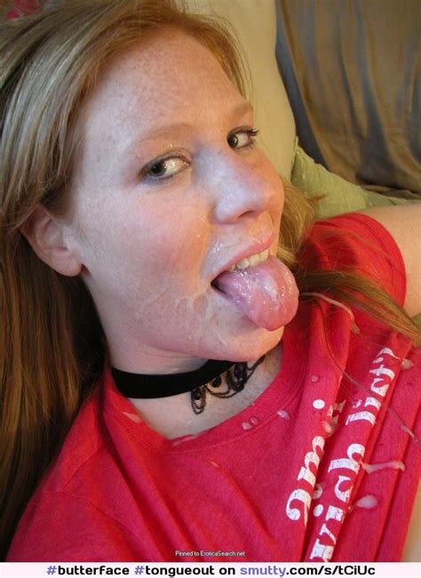 butterface tongueout cumonface redhead ginger