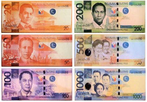 philippines    redesigned philippine banknotes  coins