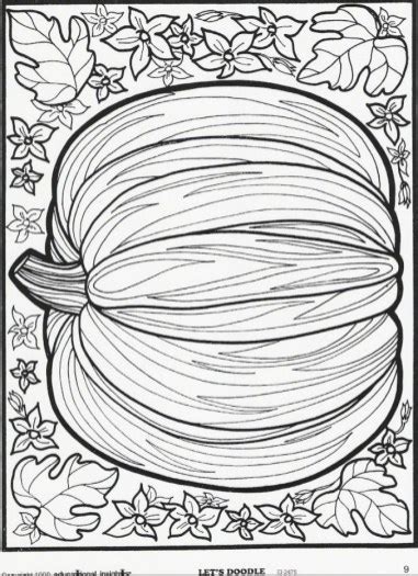printable autumnfall coloring pages  adults