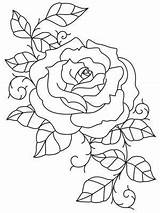 Rose Patterns Roses Embroidery Intricate Together Paper Pdf Designs Unique Trace Pattern Coloring Urbanthreads Pages Hand Drawing Twist Wind Lines sketch template