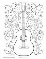 Coloring Pages Hipster Rock Getcolorings Book sketch template