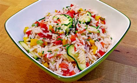 sommerlich leichter reissalat von calorine chefkochde