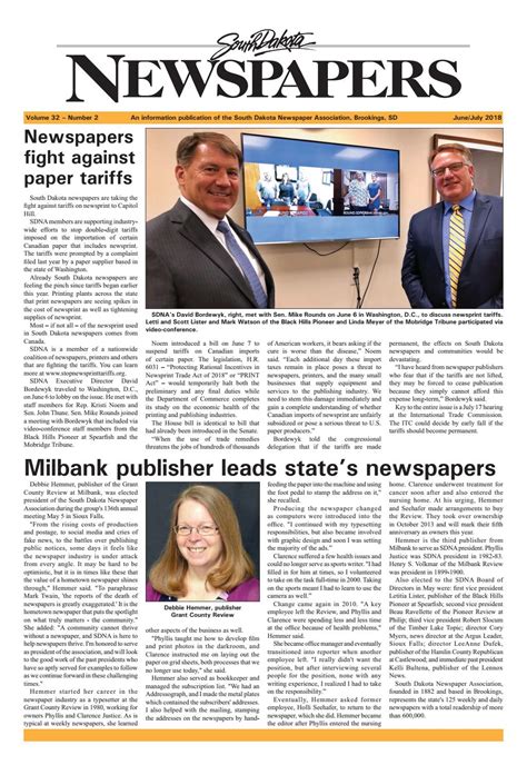 sd newspapers june july   south dakota newspaper association issuu