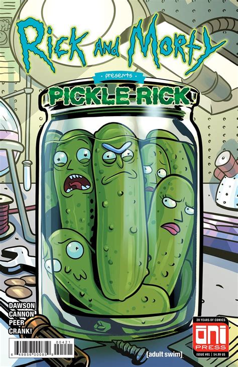 rick and morty presents pickle rick 1 oni press