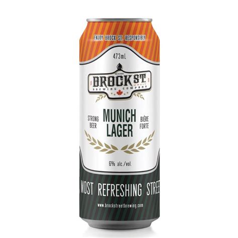 munich lager brock street brewing company