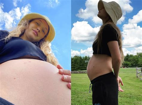 photos from gigi hadid s pregnancy pics e online