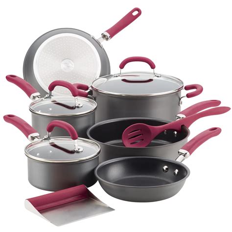 Rachael Ray Create Delicious Hard Anodized Aluminum Nonstick Cookware