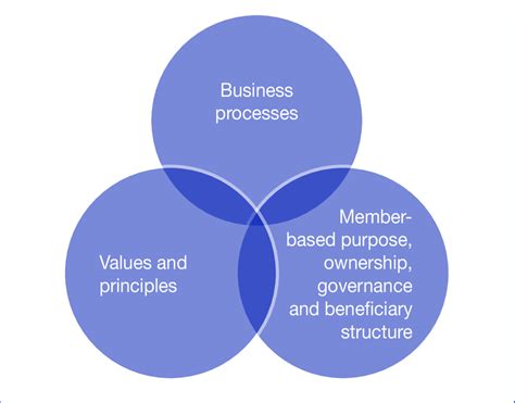 operative business model  scientific diagram