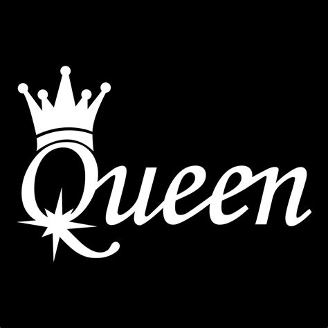 queen sticker decal vinyl car window bumper    jdm queens