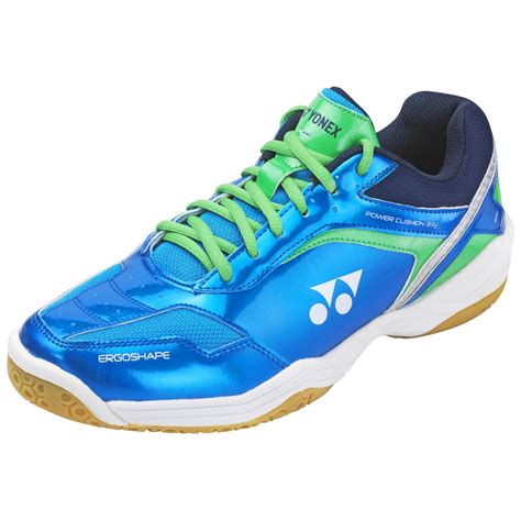 yonex shb iex mens badminton shoes blue tennisnutscom