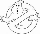 Ghostbusters Logo Coloring Pages Printable Ghost Slimer Ghostbuster Busters Color Kids Cartoon Template Lego Categories Car Coloringonly Coloringpages101 sketch template