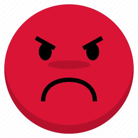 Red Angry Emoji