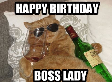 happy birthday boss lady memes  happy birthday images  boss lady