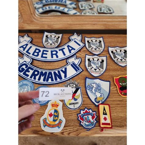 military patches collection beck auctions