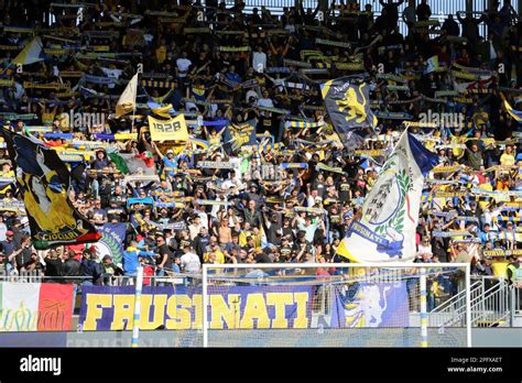 curva nord frosinone calcio frosinone italia stock photo alamy