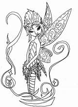 Coloring Pixie Pages Fairies Hollow Drawing Color Print Printable Netart Dixie Getcolorings Getdrawings Kids sketch template