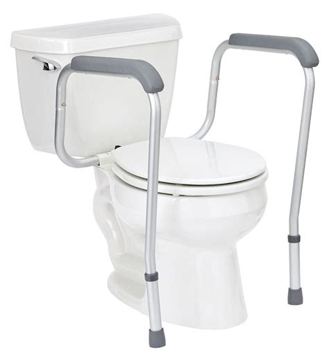 handicap grab bars toilet safety rail adjustable seat assist elderly bathroom handicap