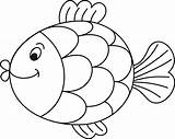 Fish Clipart Outline Cartoon Animals Aquatic Drawing Outlined Cliparts Line Obrazky Wikiclipart Clipground Clipartix Vectors Recent sketch template