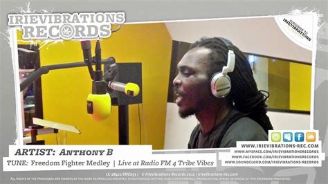 anthony b at radio fm4 tribe vibes presenting freedom