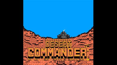 desert commander nes game hub nintendo times