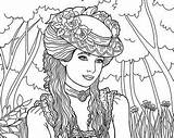 Coloring Victorian Pages Getdrawings sketch template