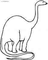 Brontosaurus Coloring Torosaurus Getcolorings Getdrawings Template sketch template