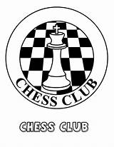 Chess Ajedrez Club Yescoloring Tactics sketch template