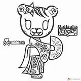Tokidoki Colorare Disegni Coloring Giapponese Tiger sketch template