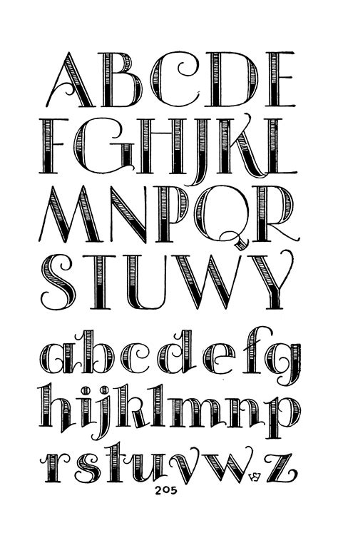 simple lettering styles alphabet simple ideas typography art ideas