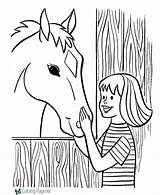Farm Coloring Pages Kids Printable Printables Horse Fun Girl Friends Print Worksheets Activities Library Clipart Raisingourkids Places Help Comments Printing sketch template
