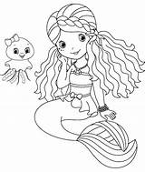 Mermaid Coloring Pages Baby Cute H2o Water Just Add Little Merman Printable Melody Color Colorear Drawing Para Kids Sheets Print sketch template
