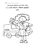 community helpers coloring page teaching resources tpt