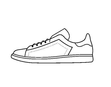 athletic shoes coloring page coloringcrewcom