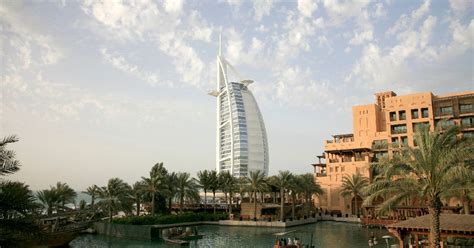 luxushotel der superlative burj al arab  dubai buntede