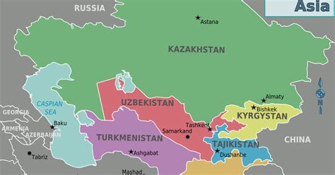 The Cube Central Asia Of Kyrgyzstan Uzbekistan And