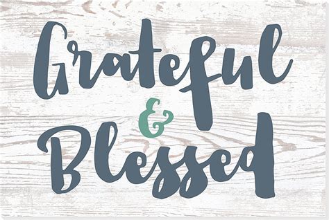 grateful  blessed rustic wood wall sign  walmartcom