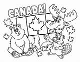Canada Coloring Pages Canadian Animals Colouring Map Printable Event National Kids Local Indigenous Animal Sheets Christmas Printables Color Sheet Template sketch template