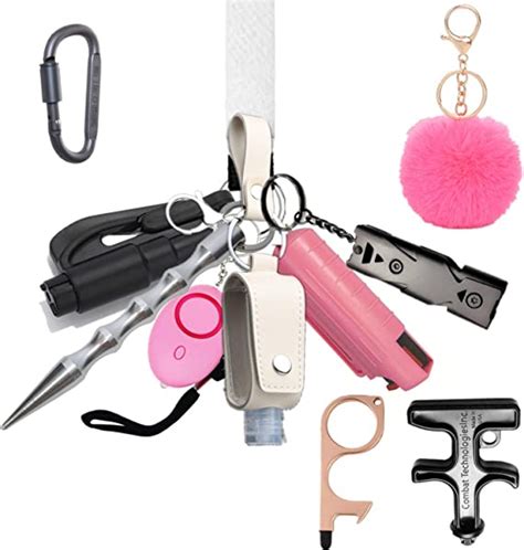 self defense keychain for women girls portable protection key chain
