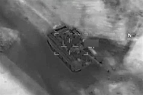 mq  reaper drone takes  russian   tank  syria militarycom