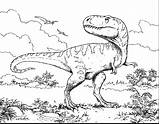 Rex Coloring Pages Color Printable Trex Getcolorings Print Tyrannosaurus sketch template