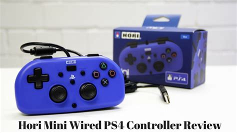 hori mini wired gamepad  playstation  quick review youtube