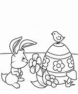Easter Chick Coloring Pages Printable Bunny Print Cute Egg sketch template