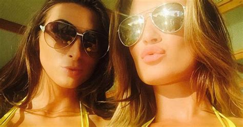 Boob Brother Cbb Pals Luisa Zissman And Sam Faiers In Eye Popping