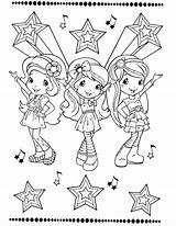 Coloring Strawberry Shortcake Pages Friends Online Print Colouring Valentine Color Birthday Kids Comments Girls sketch template