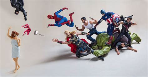 marvel and dc superhero toys doing naughty and funny