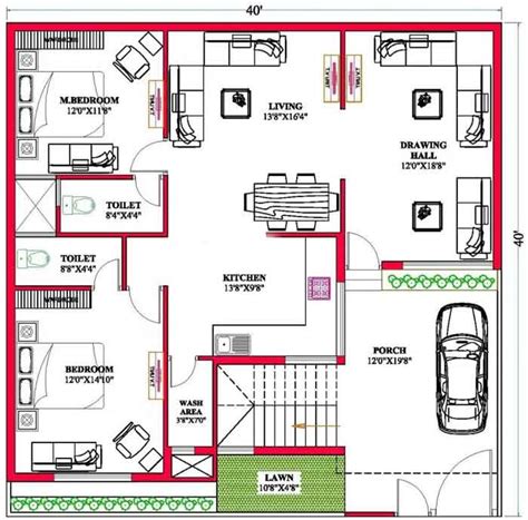 house plan  bhk  bhk house plan  plot size plan images