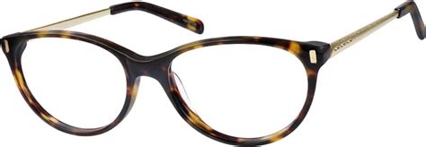 tortoiseshell sophisticated oval eyeglasses 78057 zenni optical