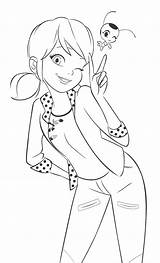 Miraculous Ladybug Marinette Youloveit sketch template